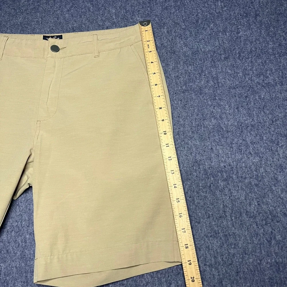 Lot of 3 Faherty All Day Shorts Mens 31 Hybrid Khaki Gray Charcoal Stretch 9in